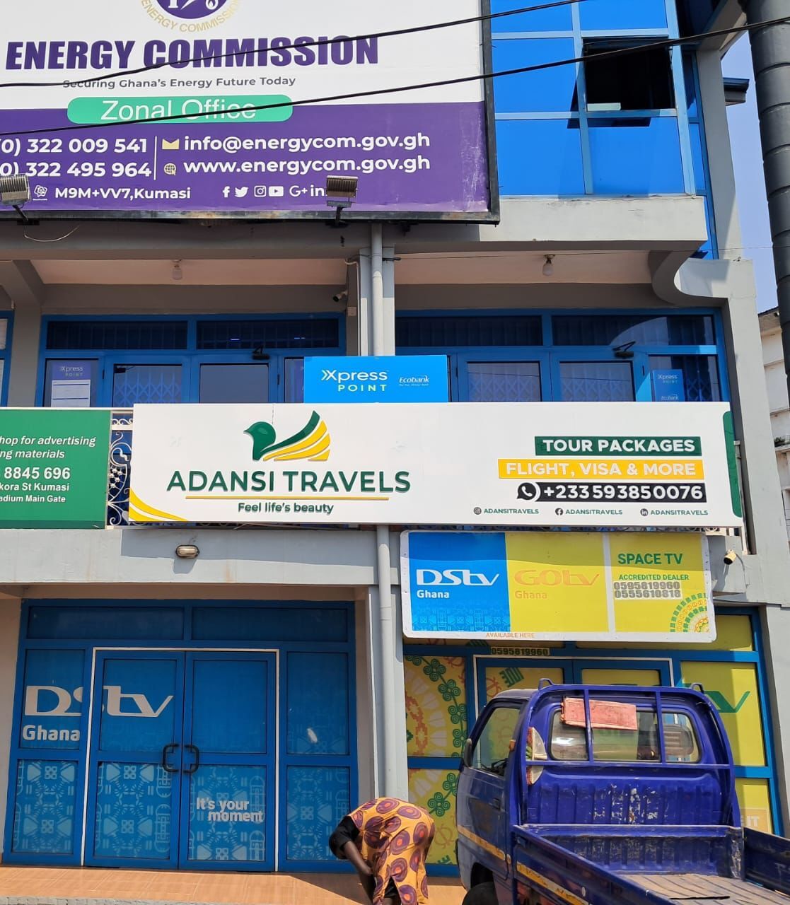 Adansi travels